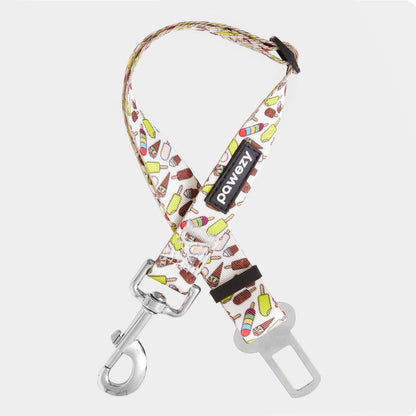 Graphic Safety Seat Belt for Dogs